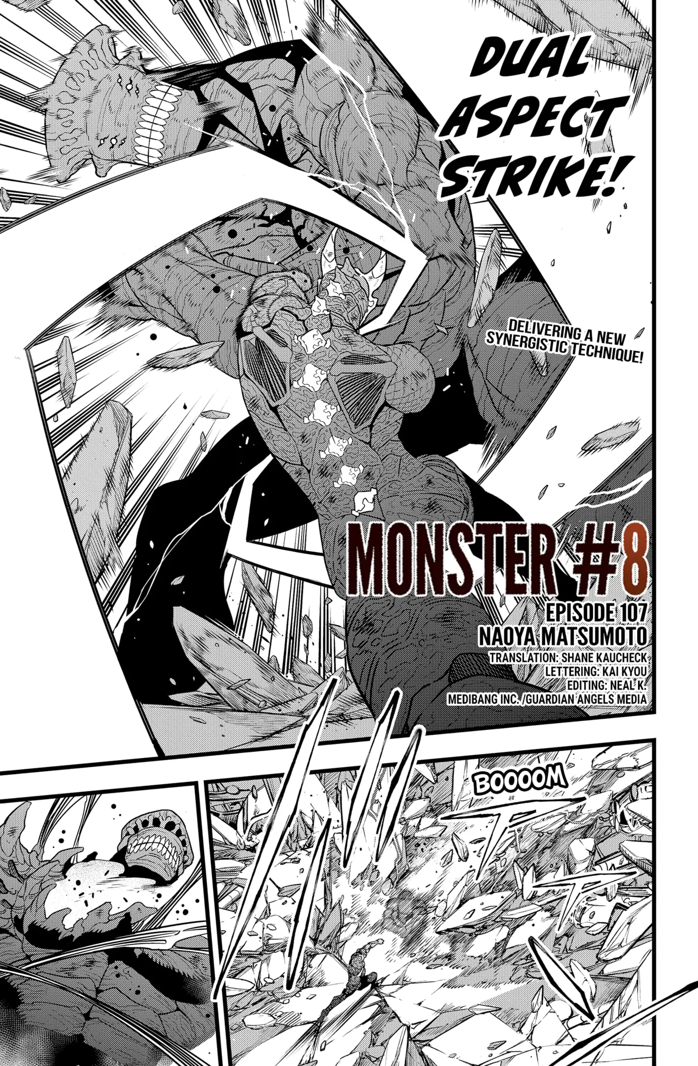 Kaiju No. 8 Chapter 107 image 01